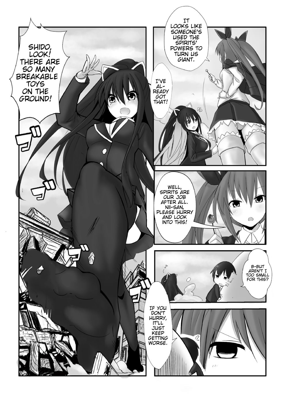 Hentai Manga Comic-Date a Titaness-Read-4